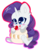 Size: 2944x3472 | Tagged: safe, artist:kittyrosie, part of a set, rarity, pony, unicorn, g4, chibi, cute, female, food, heart eyes, high res, macaron, mare, part of a series, raribetes, simple background, solo, transparent background, wingding eyes