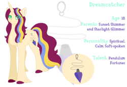 Size: 1512x1040 | Tagged: safe, artist:nobleclay, oc, oc only, oc:dreamcatcher, pony, unicorn, colored hooves, colored pupils, female, magical lesbian spawn, offspring, parent:starlight glimmer, parent:sunset shimmer, parents:shimmerglimmer, simple background, solo, transparent background, unshorn fetlocks