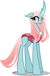 Size: 4000x6133 | Tagged: safe, artist:orin331, ocellus, changedling, changeling, changeling queen, g4, adult ocellus, alternate universe, cute, diaocelles, female, headcanon, older, older ocellus, queen, queen ocellus, simple background, solo, transparent background, vector, 👒🕍ocellus