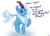 Size: 2000x1435 | Tagged: safe, artist:jh, trixie, kirin, g4, sounds of silence, /mlp/, cloven hooves, cute, diatrixes, fluffy, kirin trixie, kirin-ified, leonine tail, solo, species swap