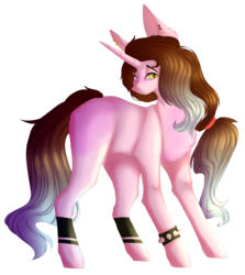 Size: 4020x4500 | Tagged: safe, artist:crazllana, oc, oc only, oc:shining clef, pony, unicorn, absurd resolution, female, mare, simple background, solo, transparent background