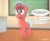 Size: 2200x1800 | Tagged: safe, artist:triplesevens, oc, oc only, oc:marching order, earth pony, pony, classroom, colt, cute, dictator, foal, looking up, male, smiling, this will end in conquest, this will not end well, young