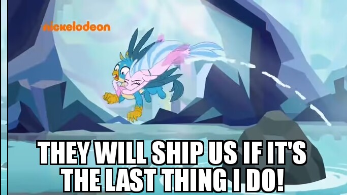 Gallstream Mlp #1828418 - safe, edit, edited screencap, screencap, gallus ...