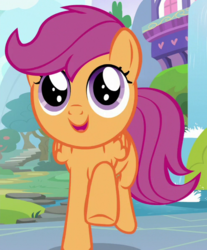 Size: 494x596 | Tagged: safe, screencap, scootaloo, pony, g4, marks for effort, cropped, female, solo