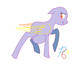 Size: 1341x1177 | Tagged: safe, artist:pegasister64, base, belly, kicking, pregnant