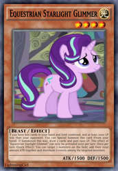Size: 813x1185 | Tagged: safe, artist:lightningciel, starlight glimmer, pony, unicorn, g4, card, female, mare, yu-gi-oh!, yugioh card