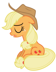 Size: 5512x7000 | Tagged: safe, artist:estories, applejack, earth pony, pony, g4, absurd resolution, female, simple background, solo, transparent background, vector