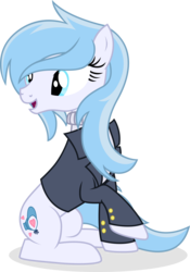 Size: 3564x5100 | Tagged: safe, artist:cirillaq, oc, oc only, oc:lady, earth pony, pony, clothes, female, mare, simple background, solo, transparent background, vector
