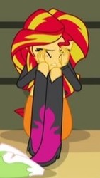 Size: 146x258 | Tagged: safe, screencap, sunset shimmer, equestria girls, g4, my little pony equestria girls: rainbow rocks, cropped, female, solo