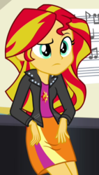 Size: 341x600 | Tagged: safe, screencap, sunset shimmer, equestria girls, g4, my little pony equestria girls: rainbow rocks, cropped, female, solo