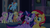 Size: 1920x1080 | Tagged: safe, screencap, applejack, fluttershy, pinkie pie, rainbow dash, rarity, sunset shimmer, twilight sparkle, alicorn, earth pony, pegasus, pony, unicorn, equestria girls, g4, my little pony equestria girls, dark, female, mane six, shocked, twilight sparkle (alicorn)