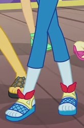 Size: 322x489 | Tagged: safe, screencap, rainbow dash, equestria girls, g4, my little pony equestria girls: better together, cropped, feet, legs, pictures of legs