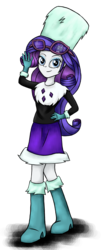 Size: 1515x3669 | Tagged: safe, artist:deannaphantom13, rarity, equestria girls, g4, clothes, female, simple background, smiling, solo, transparent background, winter outfit