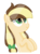 Size: 400x541 | Tagged: safe, artist:sunsetlicious, oc, oc only, oc:caramel apple, pony, female, mare, offspring, parent:applejack, parent:caramel, parents:carajack, simple background, solo, transparent background