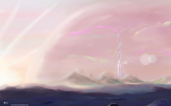 Size: 1920x1200 | Tagged: safe, artist:halflingpony, crystal empire, dawn, no pony, scenery, sunrise