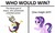 Size: 802x484 | Tagged: safe, discord, starlight glimmer, draconequus, pony, unicorn, g4, meme, op is a duck, who would win