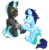 Size: 2259x2286 | Tagged: safe, artist:wittleskaj, soarin', thunderlane, pegasus, pony, g4, baby, baby pony, colt, diaper, foal, foal powder, high res, male, playing