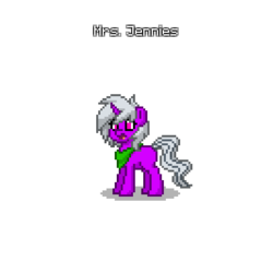 Size: 400x400 | Tagged: safe, artist:theverycreativebrony, oc, oc:mrs jennies, pony