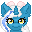 Size: 32x32 | Tagged: safe, artist:virus-esmia, oc, oc only, oc:fleurbelle, alicorn, pony, alicorn oc, animated, female, gif, picture for breezies, tongue out