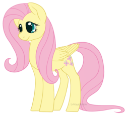 Size: 724x658 | Tagged: safe, artist:darkodraco, fluttershy, pegasus, pony, g4, female, mare, simple background, smiling, solo, transparent background