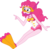 Size: 1024x1003 | Tagged: safe, artist:shoxxe, artist:zefrenchm, pinkie pie, equestria girls, g4, my little pony equestria girls: better together, :3, clothes, dive mask, female, flippers (gear), geode of sugar bombs, goggles, magical geodes, pinkie pie swimsuit, simple background, snorkel, solo, swimsuit, transparent background, vector