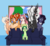 Size: 2487x2267 | Tagged: safe, artist:appelknekten, derpibooru exclusive, oc, oc only, oc:appel, oc:dionna painter, oc:elven haze, oc:lady fairweather, oc:skye, oc:velvet rose, deer, earth pony, pegasus, pony, age difference, colt, couch, doe, eyeshadow, female, glasses, high res, imminent sex, jewelry, licking, licking lips, lipstick, makeup, male, mare, meme, milf, mother, mother and son, necklace, pearl necklace, piper perri surrounded, sitting, sketch, son, tongue out, window, wip, zunicorn