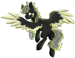 Size: 1657x1275 | Tagged: safe, artist:lazycloud, oc, oc only, oc:golden age, pegasus, pony, male, simple background, solo, stallion, transparent background, two toned wings