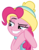 Size: 3000x3881 | Tagged: safe, artist:sollace, pinkie pie, earth pony, pony, g4, my little pony best gift ever, .svg available, beanie, clothes, female, hat, high res, plotting, raised eyebrow, rubbing hooves, scarf, show accurate, simple background, smiling, smirk, solo, transparent background, vector, winter outfit