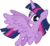 Size: 3987x3702 | Tagged: safe, artist:frownfactory, twilight sparkle, alicorn, pony, g4, .svg available, cute, female, flying, happy, high res, horn, looking at you, mare, open mouth, simple background, smiling, solo, spread wings, svg, transparent background, twiabetes, twilight sparkle (alicorn), vector, wings