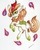 Size: 2383x3005 | Tagged: dead source, safe, artist:luxiwind, autumn blaze, kirin, g4, sounds of silence, female, high res, solo, traditional art