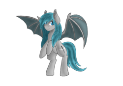 Size: 5000x3500 | Tagged: safe, artist:yognaughtsteve, oc, oc only, oc:midnight dagger, bat pony, pony, simple background, solo, transparent background