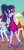 Size: 409x846 | Tagged: safe, screencap, applejack, rarity, sci-twi, twilight sparkle, equestria girls, g4, i'm on a yacht, my little pony equestria girls: better together, clothes, cropped, cute, feet, female, geode of shielding, glasses, legs, magical geodes, open-toed shoes, ponytail, shoes, skirt