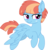 Size: 5928x6112 | Tagged: safe, artist:aureai-sketches, artist:cyanlightning, windy whistles, pegasus, pony, g4, .svg available, absurd resolution, cute, female, flying, freckles, lidded eyes, mare, simple background, smiling, solo, transparent background, vector, windybetes