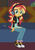 Size: 2800x4000 | Tagged: safe, artist:tabrony23, sunset shimmer, equestria girls, g4, game stream, my little pony equestria girls: better together, clothes, controller, converse, couch, cute, female, gamer sunset, headphones, jacket, looking at you, pants, shoes, show accurate, sitting, smiling, sneakers, solo