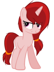 Size: 578x770 | Tagged: safe, artist:sapphireartemis, oc, oc only, oc:rose pinova, pony, unicorn, female, mare, simple background, solo, transparent background