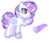 Size: 1072x928 | Tagged: safe, artist:jxst-alexa, oc, oc only, pegasus, pony, female, magical lesbian spawn, mare, offspring, parent:princess flurry heart, parent:rainbow dash, parents:flurrydash, simple background, solo, transparent background