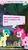 Size: 750x1334 | Tagged: safe, budge studios, pinkie pie, sandbar, pony, g4, my little pony pocket ponies, dialogue, duo, lip bite, out of context