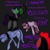 Size: 250x250 | Tagged: safe, artist:sinsays, part of a set, pinkie pie, rarity, crystal pony, earth pony, pegasus, pony, unicorn, ask corrupted twilight sparkle, tumblr:ask corrupted twilight sparkle, g4, alternate timeline, armor, collar, color change, corrupted, dark, dark equestria, dark magic, dark pony, dark world, darkened coat, darkened hair, element of generosity, elements of harmony, glowing eyes, glowing horn, horn, insanity, magic, mind control, part of a series, slave, slavery, sombra empire, sombra eyes, sombrafied, tumblr