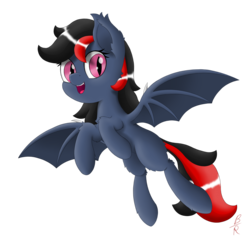 Size: 2000x2000 | Tagged: safe, artist:bloody-roger, oc, oc only, oc:bloody roger, oc:sealed seal, bat pony, pony, fusion, high res, simple background, solo, transparent background