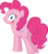 Size: 10025x11494 | Tagged: safe, artist:ace play, pinkie pie, earth pony, pony, g4, absurd resolution, balloonbutt, blushing, butt, female, looking at you, plot, simple background, solo, transparent background, vector