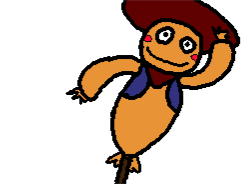 Size: 250x185 | Tagged: safe, artist:pokehidden, banned from equestria daily, spoiler:banned from equestria daily 1.5, animated, animated png, barely pony related, dancing, frame by frame, scarecrow, simple background, the legend of zelda, the legend of zelda: majora's mask, transparent background