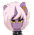 Size: 2500x2600 | Tagged: safe, artist:ciderpunk, derpibooru exclusive, oc, oc:amber ironheart, pony, ear piercing, earring, high res, jewelry, piercing, punk