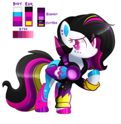 Size: 1748x1796 | Tagged: safe, artist:sugaryicecreammlp, oc, oc only, pegasus, pony, clothes, female, headphones, mare, reference sheet, solo