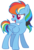 Size: 1144x1695 | Tagged: safe, artist:otakuchicky1, rainbow dash, pegasus, pony, g4, female, scar, simple background, solo, transparent background, vector