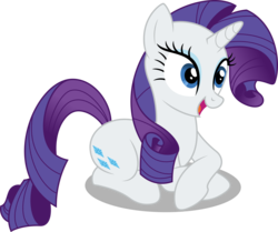 Size: 5000x4170 | Tagged: safe, artist:dashiesparkle, rarity, pony, unicorn, castle mane-ia, g4, .svg available, absurd resolution, female, lying down, mare, open mouth, prone, simple background, solo, transparent background, vector