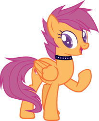 Size: 1123x1361 | Tagged: safe, artist:otakuchicky1, scootaloo, pony, g4, female, older, simple background, solo, transparent background