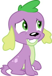 Size: 1292x1872 | Tagged: safe, artist:masem, edit, editor:slayerbvc, vector edit, spike, dog, equestria girls, g4, my little pony equestria girls, accessory-less edit, cropped, male, missing accessory, raised paw, solo, spike the dog, vector