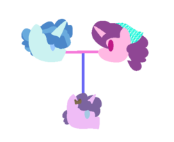 Size: 527x430 | Tagged: safe, artist:berrypunchrules, party favor, sugar belle, oc, oc:mocha frizz, pony, unicorn, g4, family tree, female, male, offspring, parent:party favor, parent:sugar belle, parents:partybelle, ship:partybelle, shipping, simple background, straight, transparent background