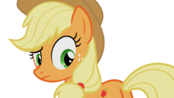 Size: 1900x1070 | Tagged: safe, edit, edited screencap, screencap, applejack, earth pony, pony, g4, season 8, sounds of silence, applebutt, background removed, butt, female, mare, plot, simple background, transparent background