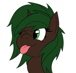 Size: 5360x5156 | Tagged: safe, artist:viceviev, oc, oc only, oc:pine shine, pony, unicorn, absurd resolution, face, female, mare, solo, tongue out